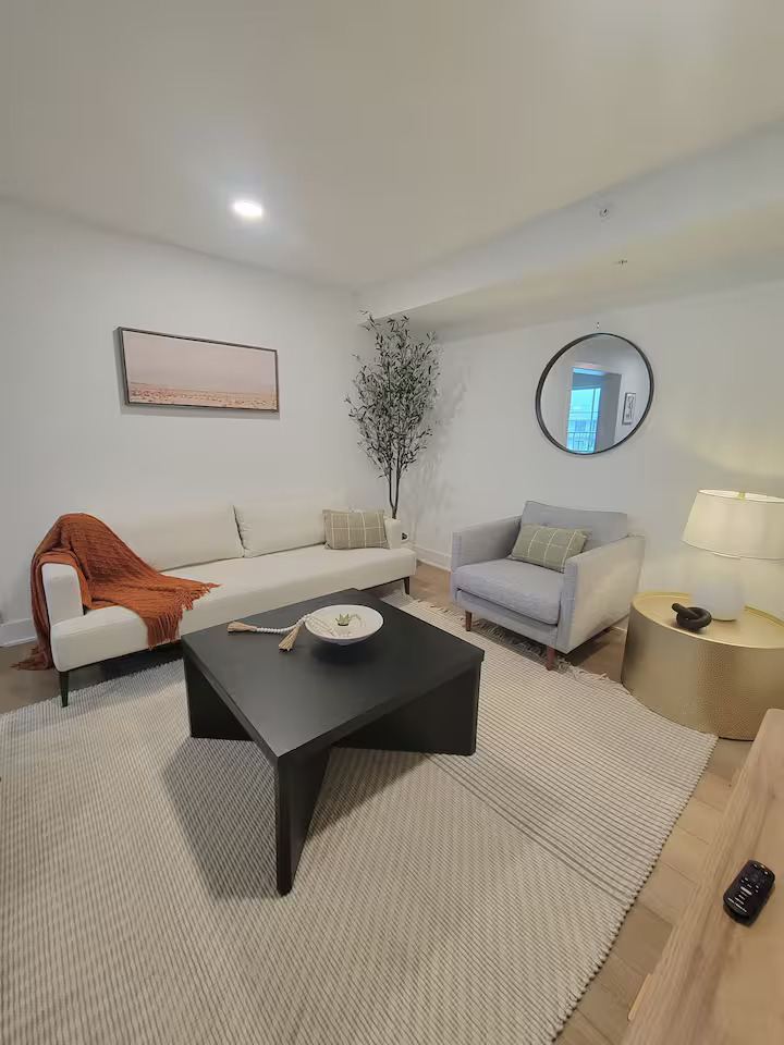 The Downtown Haven Airbnb staging
